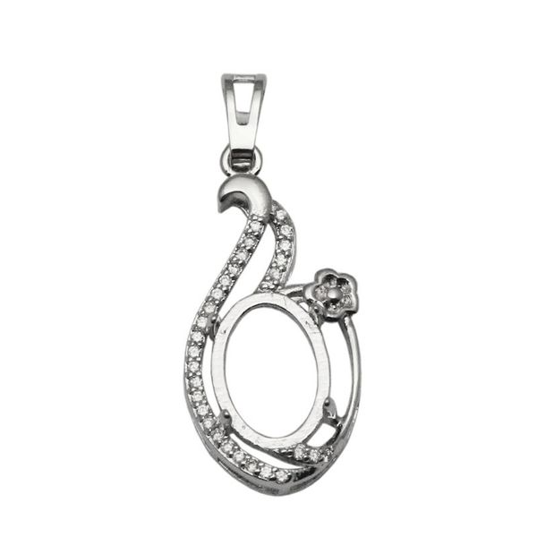 beadsnice 8x13 mm oval cut vintage style semi mount silver 925 dangle pendant setting wedding pendant necklace handmade id 34063, Slivery;crystal
beadsnice 8x13 mm oval cut vintage style semi mount silver 925 dangle pendant setting wedding pendant necklace handmade id 34063, Slivery;crystal
