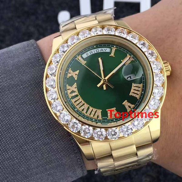 luxury 18k gold president daydate geneva men big diamonds dial bezel automatic wrist role men039s watch reloj watches wristwat, Slivery;brown
luxury 18k gold president daydate geneva men big diamonds dial bezel automatic wrist role men039s watch reloj watches wristwat, Slivery;brown