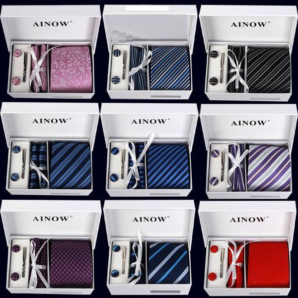 17 colors quality neck tie set weddingties & tie clips & cufflinks & hanky & gift box 10 sets/lot, Black;blue
17 colors quality neck tie set weddingties & tie clips & cufflinks & hanky & gift box 10 sets/lot, Black;blue