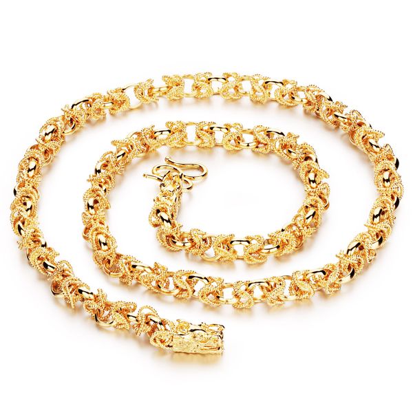new arrival 316l stainless steel jewelry delicate 18k gold plated men's link-chain necklace double dragon noble bling 23.6'', Silver
new arrival 316l stainless steel jewelry delicate 18k gold plated men's link-chain necklace double dragon noble bling 23.6'', Silver