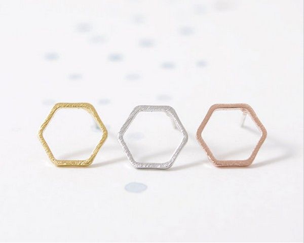 women fashion and personality is the gift for zinc alloy plating rose gold silver plating rose gold plated hexagon stud earrings wholes, Golden;silver
women fashion and personality is the gift for zinc alloy plating rose gold silver plating rose gold plated hexagon stud earrings wholes, Golden;silver