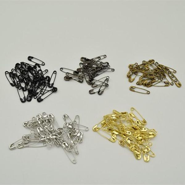 1000pcs gold silver bronze black brass safety pins for garment tags pins 'length (19mm)
1000pcs gold silver bronze black brass safety pins for garment tags pins 'length (19mm)