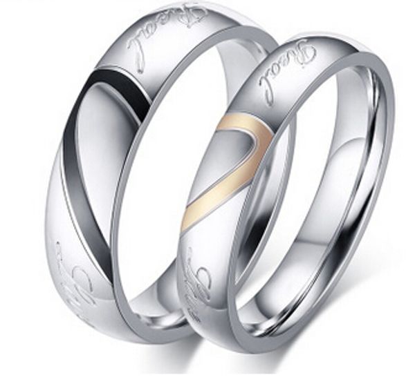 love titanium stainless steel ring for couple fashion jewelry new style wholesale good quality dhl ing, Silver
love titanium stainless steel ring for couple fashion jewelry new style wholesale good quality dhl ing, Silver