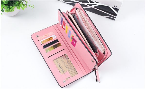 cross pattern woman purse wearable cute solid color fashion long zipper ladies clutch wallet, Red;black
cross pattern woman purse wearable cute solid color fashion long zipper ladies clutch wallet, Red;black
