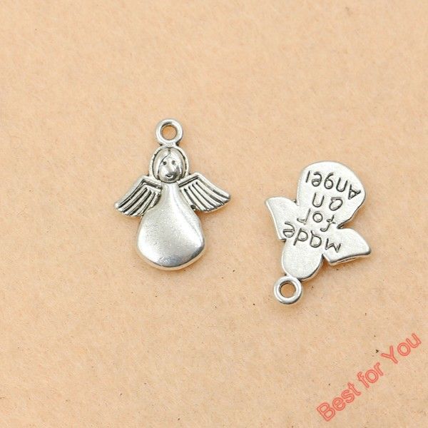 100pcs antique silver tone angel charms fashion pendants jewelry diy jewelry findings 18x12mm jewelry making, Bronze;silver
100pcs antique silver tone angel charms fashion pendants jewelry diy jewelry findings 18x12mm jewelry making, Bronze;silver