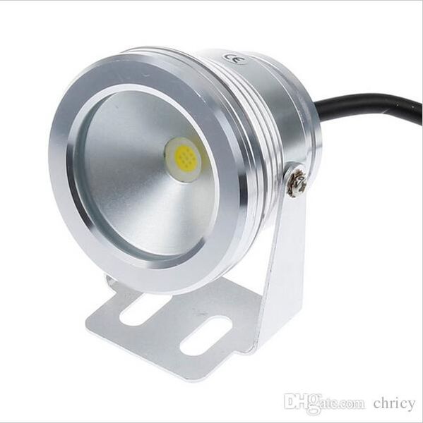 led underwater lights 10w swimming pool lights dc12v cool / warm white ip68 waterproof foutain pool lamp lighting fixture
