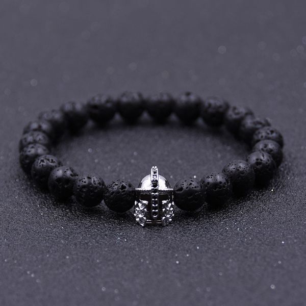 new roman helmet bracelet men black lava rock stone bead energy bracelets jewelry christmas gift
new roman helmet bracelet men black lava rock stone bead energy bracelets jewelry christmas gift