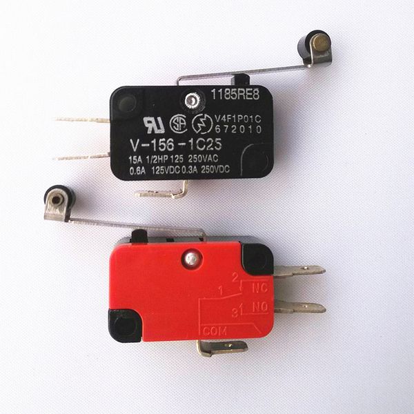 V-156-1C25 Micro Switch Lever Long Hinge/Lever Arm/Roller NO+NC 100% Brand New Momentary Limit Micro Switch SPDT Snap Action Switch
V-156-1C25 Micro Switch Lever Long Hinge/Lever Arm/Roller NO+NC 100% Brand New Momentary Limit Micro Switch SPDT Snap Action Switch