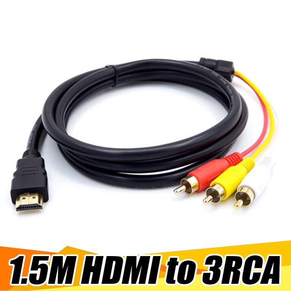 5 футов 1.5 м тройной 1080p hdtv hdmi мужчин и 3 rca композитный аудио видео av кабель шнур адаптер для dvd hdtv stb hdmi к 3rca кабель
5 футов 1.5 м тройной 1080p hdtv hdmi мужчин и 3 rca композитный аудио видео av кабель шнур адаптер для dvd hdtv stb hdmi к 3rca кабель