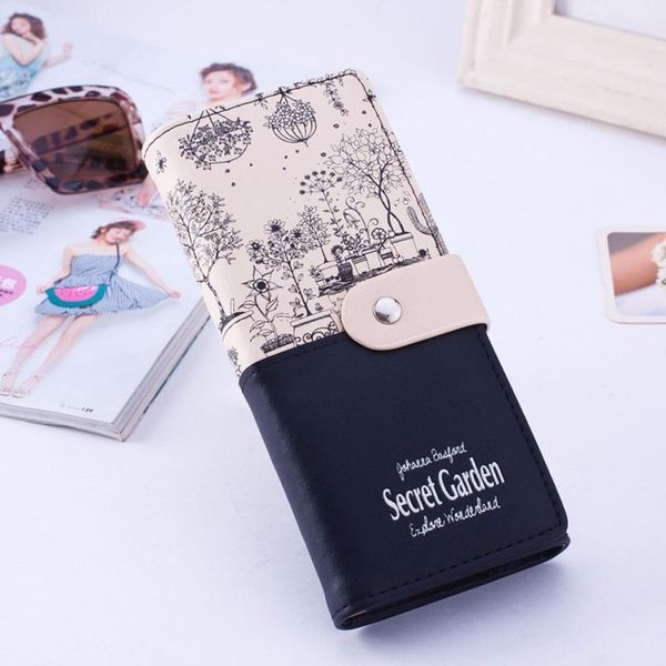 wholesale- excellent quality 2016 flower garden coin pattern women long leather ladies purse clutch wallet card holder portomonee walet, Red;black
wholesale- excellent quality 2016 flower garden coin pattern women long leather ladies purse clutch wallet card holder portomonee walet, Red;black