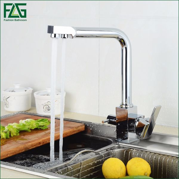 wholesale- flg square filter faucets kitchen 3 way water tap dual lever kitchen taps chrome musluk deck mounted water purifier faucet
wholesale- flg square filter faucets kitchen 3 way water tap dual lever kitchen taps chrome musluk deck mounted water purifier faucet