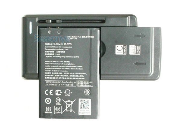 1x 3010mah / 11.58 Wh B11P1510 / C11p1510 замена батареи + Универсальное зарядное устройство для ASUS
1x 3010mah / 11.58 Wh B11P1510 / C11p1510 замена батареи + Универсальное зарядное устройство для ASUS