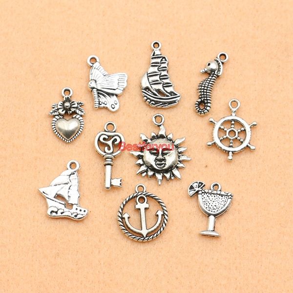 mixed antique silver plated heart sun boat key rudder charms pendant jewelry making diy charm handmade crafts m063, Bronze;silver
mixed antique silver plated heart sun boat key rudder charms pendant jewelry making diy charm handmade crafts m063, Bronze;silver
