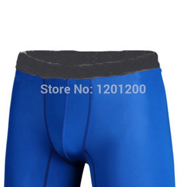 wholesale-new mens compression base layer long pants boys tight skin sport gear s-xxl, Black