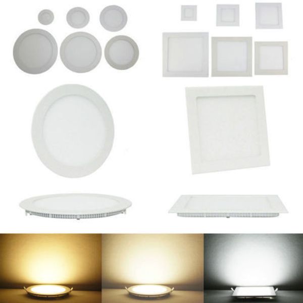 

Led Down Lights Panel Lights 3W 6W 9W 12W 15W 18W 24W Led Recessed Lights Downlights Ceiling Lamp AC 85-265V #25