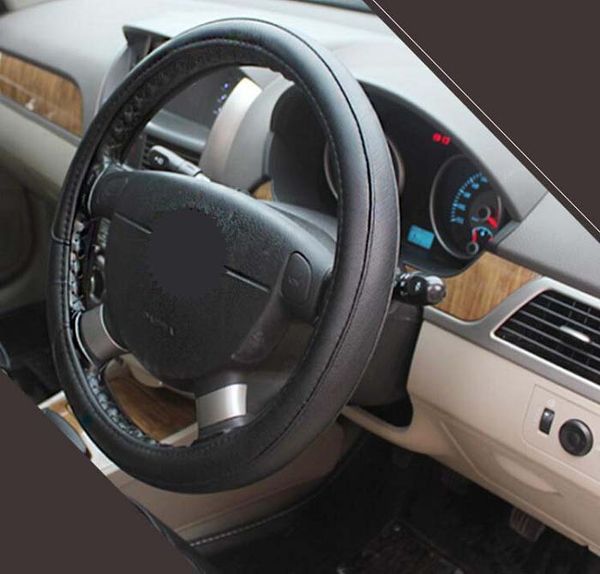 38cm universal car steering wheel cover antislip fashion pu leather black/cream/gray option
38cm universal car steering wheel cover antislip fashion pu leather black/cream/gray option