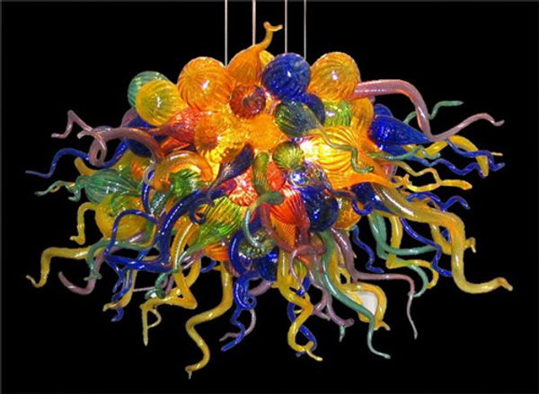 multi color crystal chandelier with led bulb 100% mouth blown glass decorative chandelier for wedding decoration
multi color crystal chandelier with led bulb 100% mouth blown glass decorative chandelier for wedding decoration