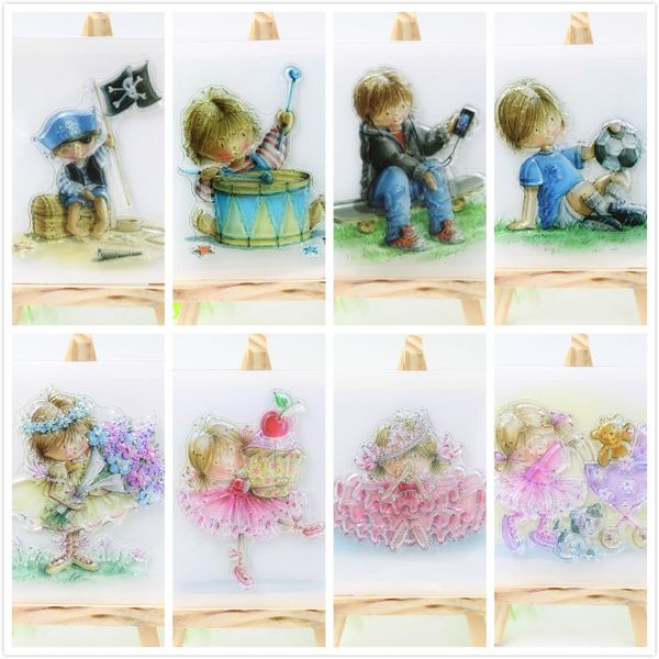 wholesale-1sheet boy girl transparent clear silicone stamps for diy scrapbooking/card making/kids crafts fun decoration supplies
wholesale-1sheet boy girl transparent clear silicone stamps for diy scrapbooking/card making/kids crafts fun decoration supplies