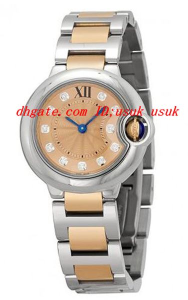 luxury lady wristwatches 18kt rose gold stainless steel diamond 28mm quartz chronograph women's watches, Slivery;brown
luxury lady wristwatches 18kt rose gold stainless steel diamond 28mm quartz chronograph women's watches, Slivery;brown