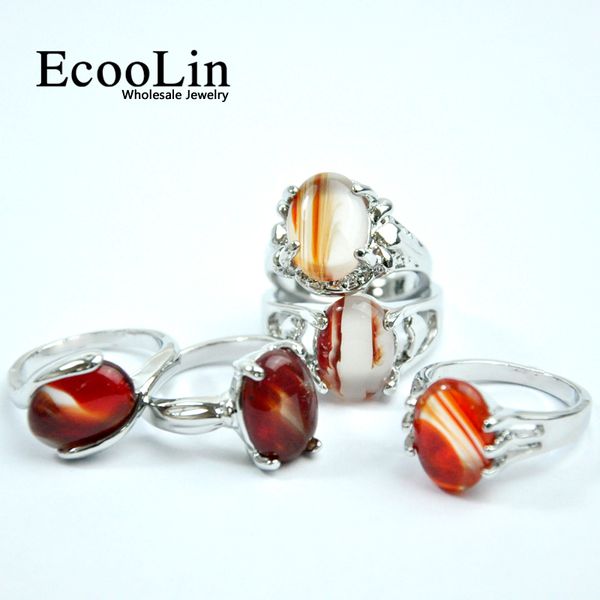 EcooLin Jewelry Brand Natural Stone Silver Plated Women Rings For Woman Fashion Wholesale Jewelry Bulks Packs Lots Hot Sale RL4009
EcooLin Jewelry Brand Natural Stone Silver Plated Women Rings For Woman Fashion Wholesale Jewelry Bulks Packs Lots Hot Sale RL4009