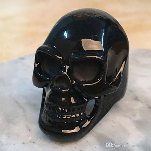 luxury stainless steel gothic skull biker rings vintage europestyle punk titanium steel skull rings 3d men's skeleton ring us size 8-12, Silver
luxury stainless steel gothic skull biker rings vintage europestyle punk titanium steel skull rings 3d men's skeleton ring us size 8-12, Silver