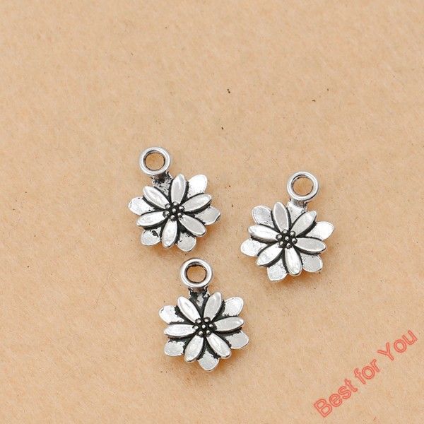 100pcs tibetan silver tone flower charms fashion pendants jewelry diy jewelry making craft charm 13x9mm jewelry making, Bronze;silver
100pcs tibetan silver tone flower charms fashion pendants jewelry diy jewelry making craft charm 13x9mm jewelry making, Bronze;silver