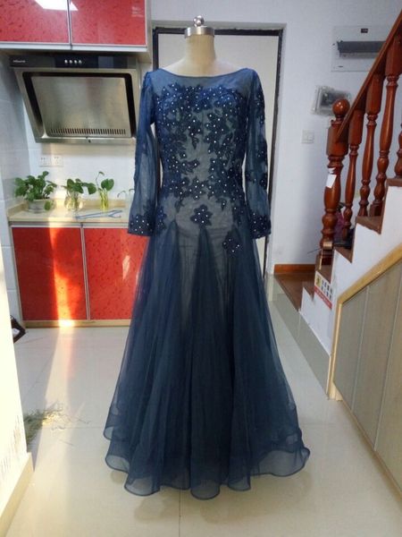 real image elegant mother of the bride dresses lace appliques navy blue sheer wedding guest dress plus size formal wear, Black;red 
real image elegant mother of the bride dresses lace appliques navy blue sheer wedding guest dress plus size formal wear, Black;red