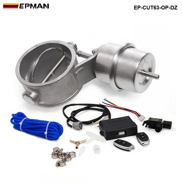 2.5'' 63mm Open NEW style Vacuum Exhaust Cutout Valve with Wireless Remote Controller Set TK-CUT63-OP-DZ
2.5'' 63mm Open NEW style Vacuum Exhaust Cutout Valve with Wireless Remote Controller Set TK-CUT63-OP-DZ