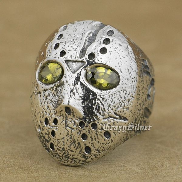 925 sterling silver halloween jason mask black olive eyes mens biker rocker punk ring 9d104 us size 7 ~ 15, Golden;silver
925 sterling silver halloween jason mask black olive eyes mens biker rocker punk ring 9d104 us size 7 ~ 15, Golden;silver