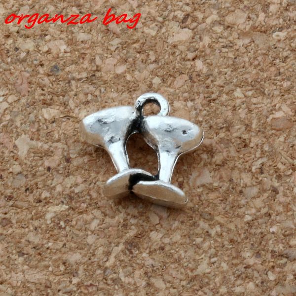 mic .200pcs/ lot antiqued silver alloy champagne wine glasses charm pendants 12x11.5mm diy jewelry a-146, Bronze;silver
mic .200pcs/ lot antiqued silver alloy champagne wine glasses charm pendants 12x11.5mm diy jewelry a-146, Bronze;silver