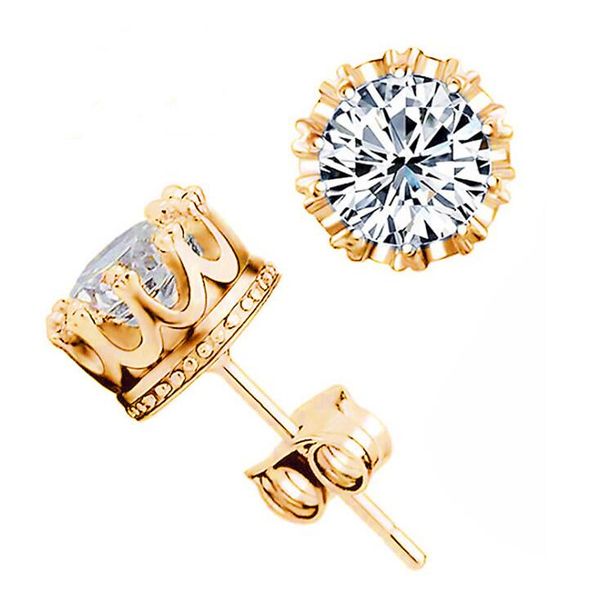 925 silver diamond earings fashion jewelry trendy women/men crystal earrings crown earring piercing wedding gifts 4 colors, Golden;silver
925 silver diamond earings fashion jewelry trendy women/men crystal earrings crown earring piercing wedding gifts 4 colors, Golden;silver