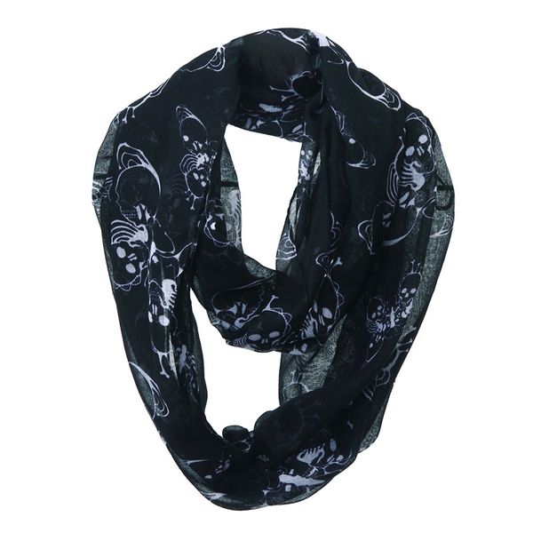 women and girls chiffon silk snoods boa fashion decorations autumn wrap scarf shawl scarves skull dead neckerchief muffler bandanna, Blue;gray
women and girls chiffon silk snoods boa fashion decorations autumn wrap scarf shawl scarves skull dead neckerchief muffler bandanna, Blue;gray