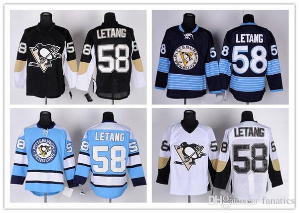 58 kris letang jersey black white winter classic pittsburgh penguins ice hockey jersey stitched letter 100% polyester, Black;red
58 kris letang jersey black white winter classic pittsburgh penguins ice hockey jersey stitched letter 100% polyester, Black;red