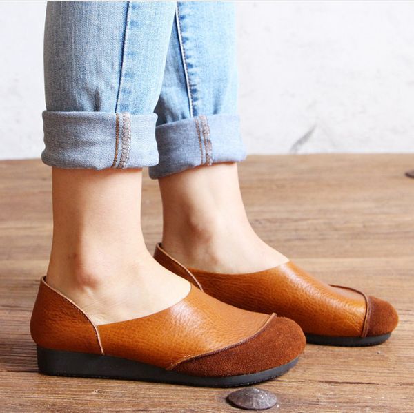 handmade shoes vintage geniue leather new fashion for women autumn super soft comfortable flat casual leather shoes japanese style shoe011, Red;white
handmade shoes vintage geniue leather new fashion for women autumn super soft comfortable flat casual leather shoes japanese style shoe011, Red;white
