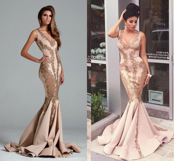 walter collection mermaid prom pageant dresses 2018 gold sequin embroidery detail tony chaaya v-neck fishtail occasion evening gown, Black
walter collection mermaid prom pageant dresses 2018 gold sequin embroidery detail tony chaaya v-neck fishtail occasion evening gown, Black
