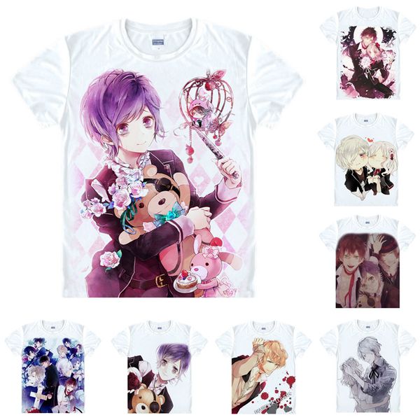 anime shirt diabolik lovers diaborikku ravazu t-shirts multi-style short sleeve komori yui sakamaki kanato cosplay motivs hentai shirts, White;black
anime shirt diabolik lovers diaborikku ravazu t-shirts multi-style short sleeve komori yui sakamaki kanato cosplay motivs hentai shirts, White;black