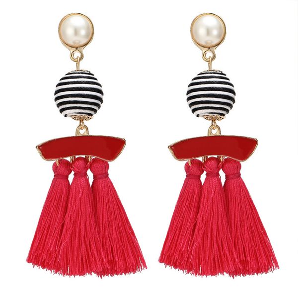 new vintage pearl jewelry long fringe drop earrings for women retro boho tassel colorful statement dangle earring gifts hz, Silver
new vintage pearl jewelry long fringe drop earrings for women retro boho tassel colorful statement dangle earring gifts hz, Silver