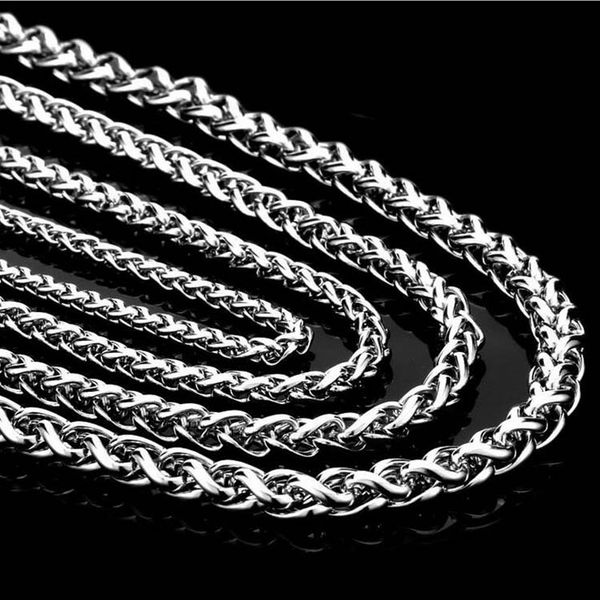 Top Grade Man Chains Necklaces Hot Sale Fashion Titanium Steel Chain Necklace 3-8mm Jewelry wholesale Free Ship 0389WH
Top Grade Man Chains Necklaces Hot Sale Fashion Titanium Steel Chain Necklace 3-8mm Jewelry wholesale Free Ship 0389WH