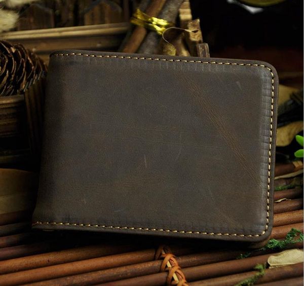 mens vintage genuine leather male brown wallet crazy horse leather metal clip purse for us dollars credit cards horizon short shape bifold, Red;black
mens vintage genuine leather male brown wallet crazy horse leather metal clip purse for us dollars credit cards horizon short shape bifold, Red;black