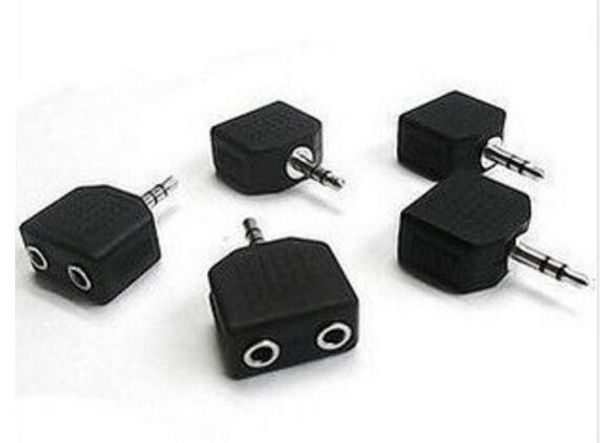 black color 3.5mm jack 1 to 2 double earphone headphone y splitter cable cord adapter plug for mp3 phone
black color 3.5mm jack 1 to 2 double earphone headphone y splitter cable cord adapter plug for mp3 phone