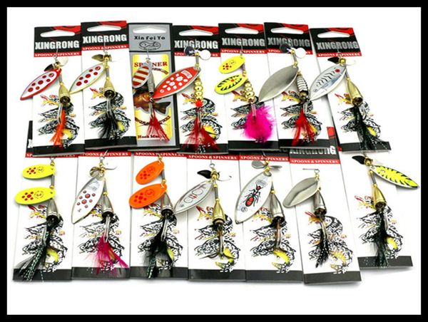 brand new metal blades spinner bait 14styles mixed sets copper alloy corrosion spinnerbaits fly fishing sequin lure
brand new metal blades spinner bait 14styles mixed sets copper alloy corrosion spinnerbaits fly fishing sequin lure