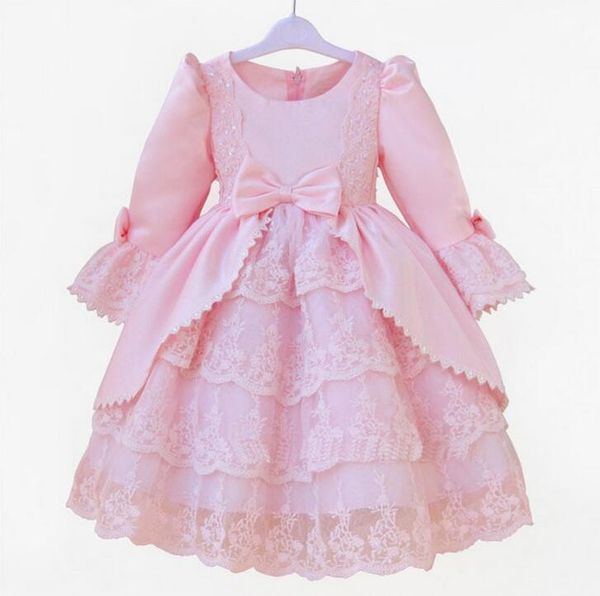 2016 autumn long-sleeve royal style princess dress beading bow tulle flower girl dress wedding ball gown quality girls birthday dresses, White;blue
2016 autumn long-sleeve royal style princess dress beading bow tulle flower girl dress wedding ball gown quality girls birthday dresses, White;blue