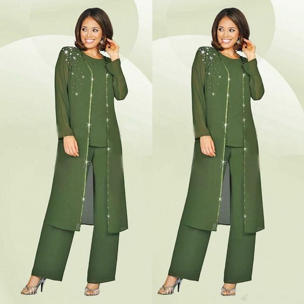 Hunter Plus Size Mother Of The Bride Pants Suit With Long Jacket For Weddings Mother's Groom Outfit Beads Wedding Guest Dress
Hunter Plus Size Mother Of The Bride Pants Suit With Long Jacket For Weddings Mother's Groom Outfit Beads Wedding Guest Dress