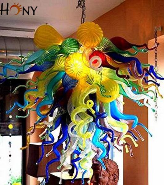 ac led customized style modern home lighting elegant colorful hand blown art glass chandelier
ac led customized style modern home lighting elegant colorful hand blown art glass chandelier