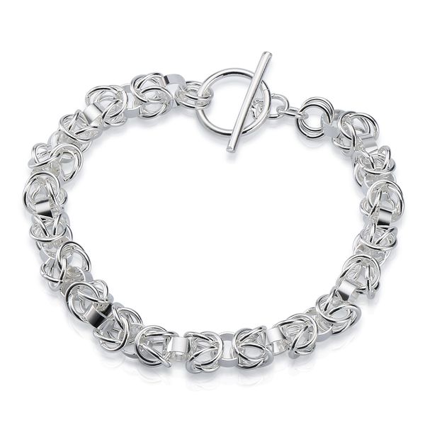 factory direct wholesale 925 sterling silver to leading bracelet silver jewelry, Black
factory direct wholesale 925 sterling silver to leading bracelet silver jewelry, Black
