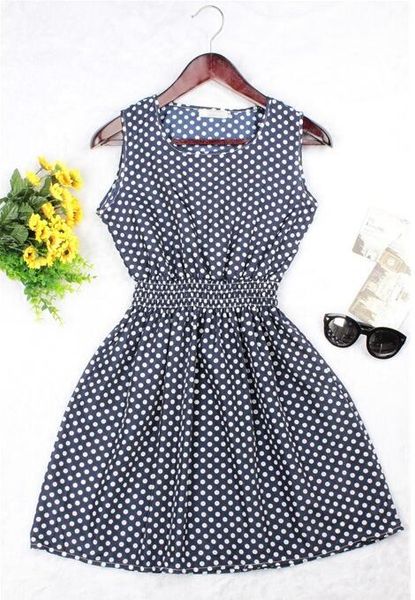 wholesale- 2017 fashion summer women dress casual print sleeveless dress chiffon stripe floral print elastic waist bohemian beach dresses, White;black
wholesale- 2017 fashion summer women dress casual print sleeveless dress chiffon stripe floral print elastic waist bohemian beach dresses, White;black