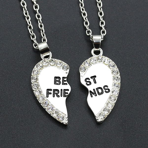 pendant necklace women men friend heart silver gold 2 pendants necklace bff friendship chain necklaces
pendant necklace women men friend heart silver gold 2 pendants necklace bff friendship chain necklaces
