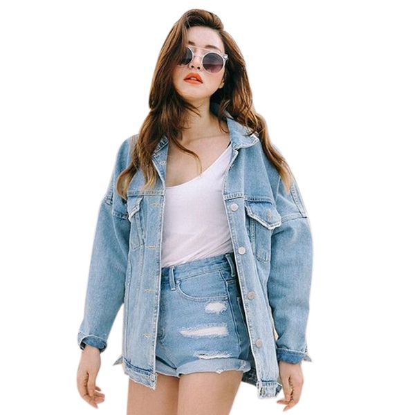 wholesale-uwback new oversized denim jacket women plus size loose jeans jacket women washed denim jackets women coat cbb148, Black;brown
wholesale-uwback new oversized denim jacket women plus size loose jeans jacket women washed denim jackets women coat cbb148, Black;brown
