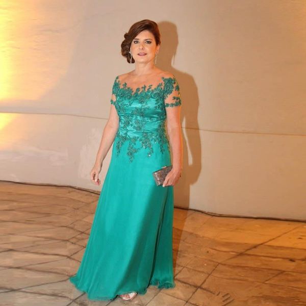 teal chiffon mother of the birde dresses formal outfits 2019 sheer neck appliques floor length evening gowns plus size prom dress long, Black;red
teal chiffon mother of the birde dresses formal outfits 2019 sheer neck appliques floor length evening gowns plus size prom dress long, Black;red