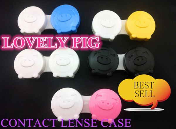 new little pig design contact lens case eyewear & accessories lovely pig contact lense case mix color 100pc/lot double joint contact lenses
new little pig design contact lens case eyewear & accessories lovely pig contact lense case mix color 100pc/lot double joint contact lenses